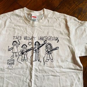 Supreme The Velvet Underground Drawing Tee